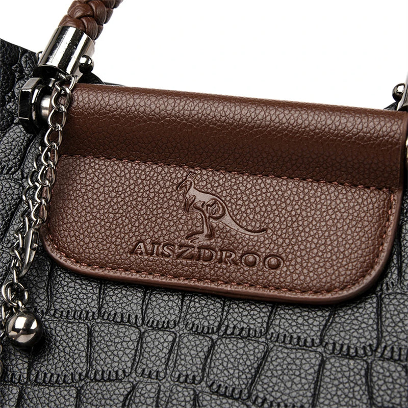 Bolsa Crossbody Alligator Leather