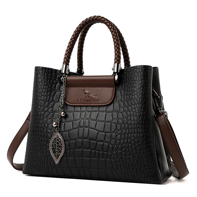 Bolsa Crossbody Alligator Leather