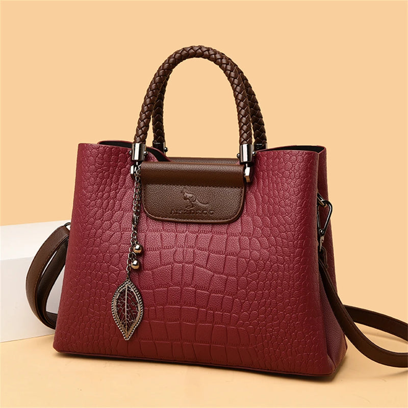 Bolsa Crossbody Alligator Leather