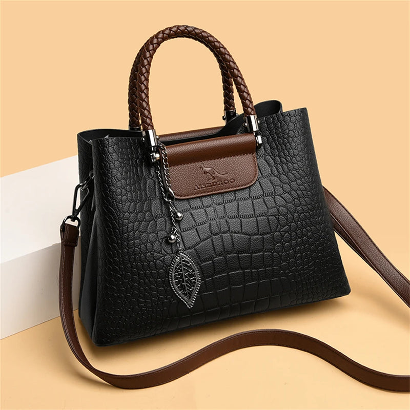 Bolsa Crossbody Alligator Leather