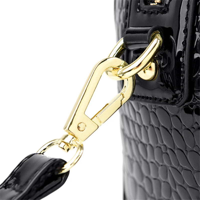 Bolsa Luxury Crocodile Box