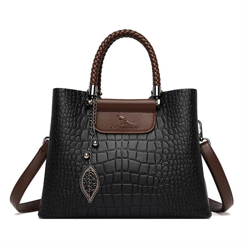 Bolsa Crossbody Alligator Leather